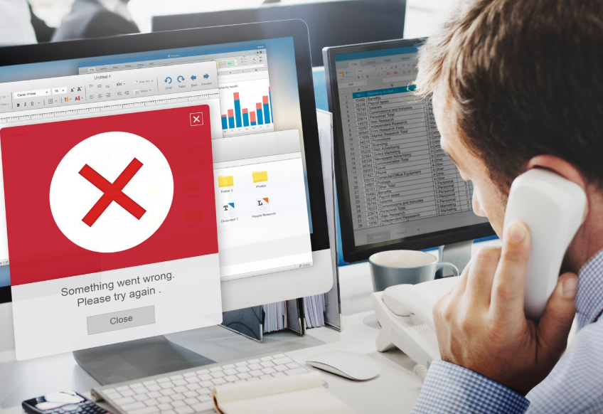 User seeing a service shutdown error illustrating the service sunset meaning.